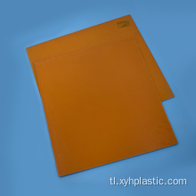 Insulation Orange Double Side Frosted Bakelite Sheet